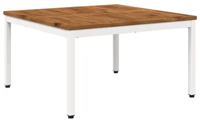 Produktbild von vidaXL Couchtisch Natürlich und Weiß 80 x 80,5 x 45 cm