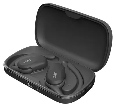 Obrázok produktu pre JVC HA-NP40T, True Wireless Stereo (TWS), 20 - 20000 Hz, Hovor / hudba, Slúchadlá s mikrofónom, Čierna