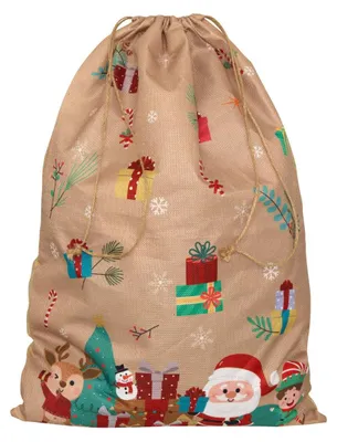 Produktbild von Weihnachtsmann-Haube Aus Jute 50X70Cm