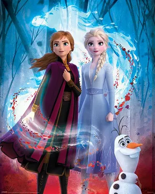 Immagine prodotto di Poster Frozen 2 – Lo spirito guida 40x50 cm
