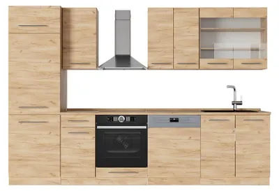 Immagine prodotto di Cucina componibile Vicco Fame-Line Rovere dorato 300 cm , PL Rovere, Model 56979