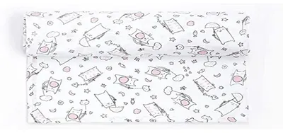 Image de Serviette en mousseline multifonctionnelle pour bébés, 125 x 125 cm
