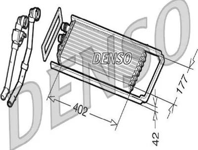 Zdjęcie produktu dla Nagrzewnica DENSO DRR12101