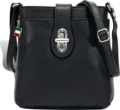 Produktbild von Florence Tasche schwarz Leder D2OTF828S