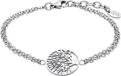 Image de Bracelet Arbre De Vie Lotus Style Rainbow Ls1898-2/1 Acier Femme