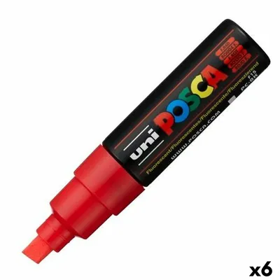 Produktbild von Filzstifte POSCA PC-8K Rot 6 Stück