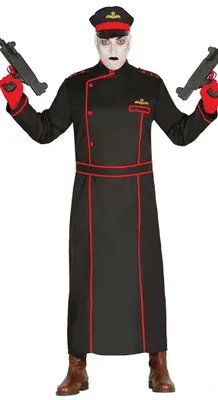 Produktbild von Kostüm gotischer Krieger schwarz Größe M für Fasching, Karneval & Mottoparty