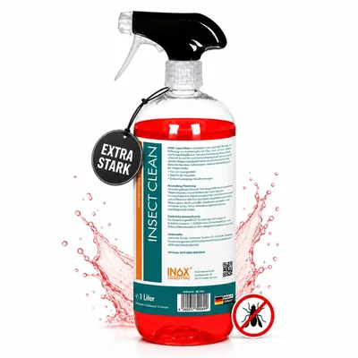Produktbild von INOX® Insect Clean Insektenreiniger, 1L - Insektenentferner Autoreinigung