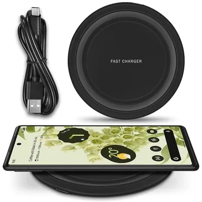 Produktbild von QI Wireless Ladestation für Google Pixel 10 9a 9 8a 8 7 Pro Fold Ladegerät 15W