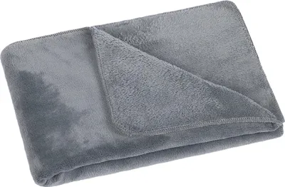 Zdjęcie produktu dla Kocyk Korall micro - Szary - 75x100