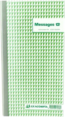 Produktbild von Exacompta Notebook Telefonnachrichten (Französisch)