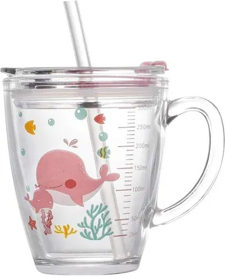 Produktbild von Famanu Tumbler mit Deckel und Strohhalm - 300 ml