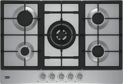 Image de Beko Hiaw 75225 Sl Cuisinière à gaz 75 Cm argent argent One Size