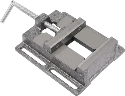 Obrázek produktu pro 125mm stolní svěrák, strojní svěrák, svěrák na pracovní stůl, svěrák pro vrtačku (černý)