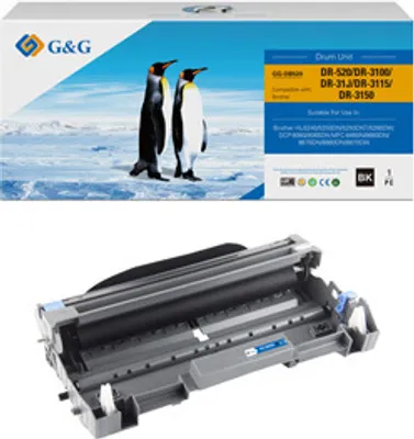 Immagine prodotto di Tamburo compatibile G&G con DR3100, nero, 25000s