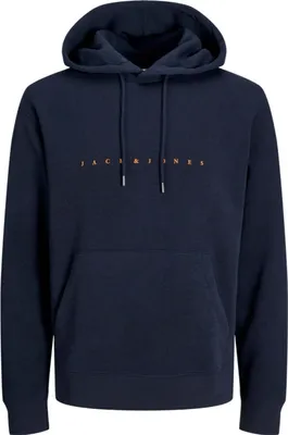 Produktbild von JACK & JONES Bequemer Kapuzenpullover mit dezentem Schriftzug Robust Größe: XL