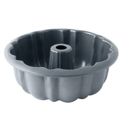 Zdjęcie produktu dla BergHOFF Gem 3990011, Forma do ciasta, Okrągły, Powierzchnia karbowana, 3 l, Czarny, Stal niestopowa