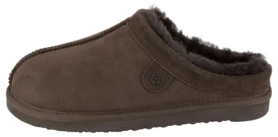 Produktbild von Rohde Soazza Pantoffeln Flauschiges Lammfellfutter, Modisches Design, Angenehmes Tragegefühl dunkelbraun 38 EU