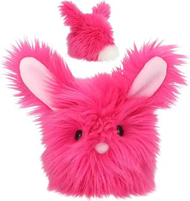 Produktbild von DEPESCHE SNUKIS Flauschiger Hase pink
