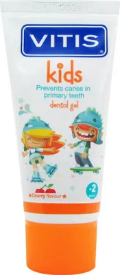 Produktbild von Vitis Kids Zahnpasta Kirsche 50ml