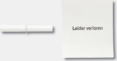 Produktbild von Wolf + Appenzeller 200500 Gewinnlose Nieten weiß 500er