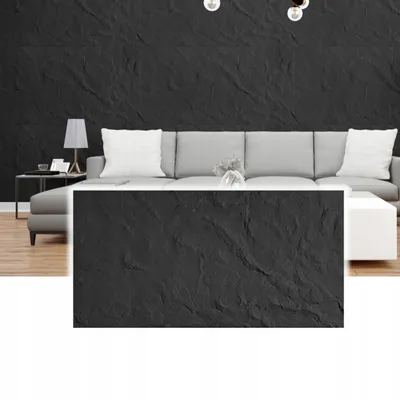 Zdjęcie produktu dla DECCART | Kasetony sufitowe 3D | Panele scienne | Panele scienne 3D | Glaz czarny | 100x50cm | 0,5m²