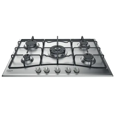 Obrázok produktu pre Hotpoint PCN 752 T/IX/HAR, Nerezová oceľ, Vstavaný, 75 cm, Plynový, Nerezová oceľ, 5 zone(s)