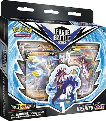Produktbild von Pokemon Rapid Strike Urshifu VMAX League Battle Deck