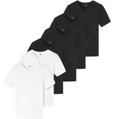 Produktbild von UNCOVER by SCHIESSER Herren T-Shirt mit V-Neck | Baumwolle | 6er Pack | 8113
