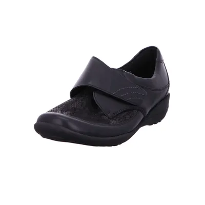 Produktbild von Waldläufer KATJA-SOFT Halbschuh, OrthoTritt®, Memphis Stretch ,schwarz, Weite K, Klettverschluss K01304-311-001 39