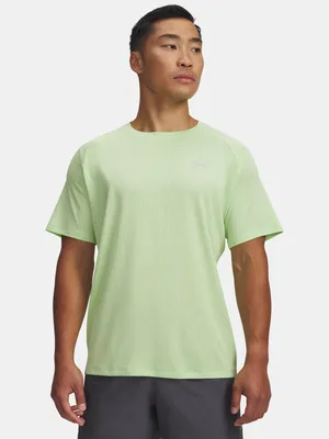 Image de Under Armour Ua Tech Textured Ss - lumos lime, taille : XXL