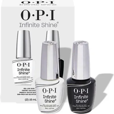 Produktbild von OPI Infinite Shine Silk Duo Pack Set mit Nagellacken 2 x 15 ml