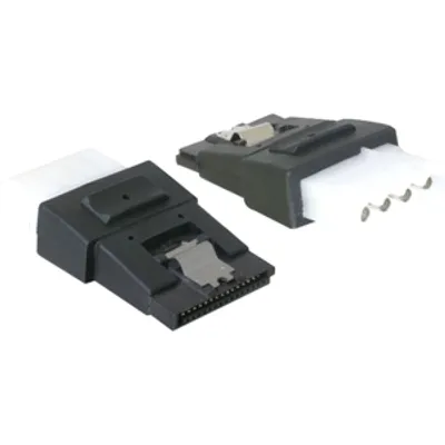 Produktbild von DeLOCK 65046, 4pin Molex, 15pin SATA, Schwarz