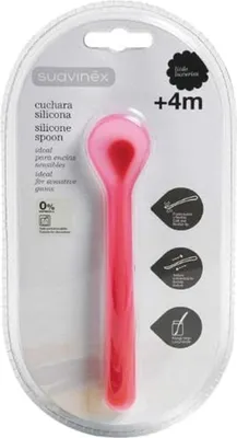 Image de Cuillère en silicone pour les 4 mois et plus - SUAVINEX