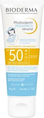 Image de Bioderma Photoderm Pediatrics Mineral Spf50+ 50 G