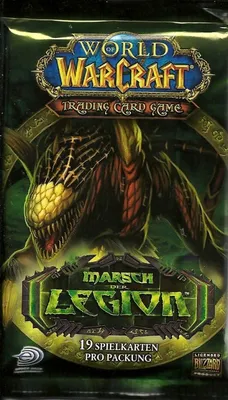 Productafbeelding van World of Warcraft TCG - March of the Legion (Duitse editie) boosterpakket.