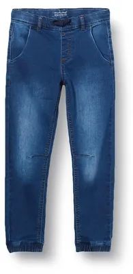 Produktbild von MINYMO Jungen Power Stretch Loose fit Jeans, Denim, 140, 5630