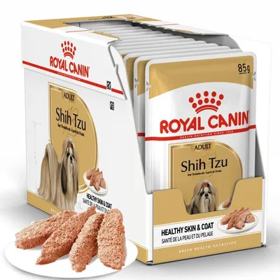 Productafbeelding van ROYAL CANIN Shih Tzu Adult Natvoer voor honden, paté, 12 x 85 gram
