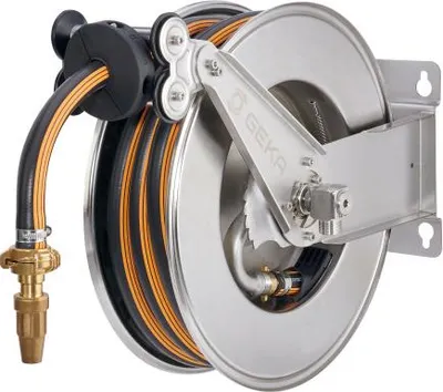 Produktbild von GEKA plus automatischer Schlauchaufroller EA15SK, mit Gummischlauch