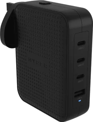 Produktbild von HyperJuice - Netzteil - 145 Watt - Ausgangsanschlüsse: 4 - Schwarz