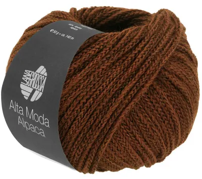 Produktbild von Lana Grossa - Alta Moda Alpaca 0104 schokobraun