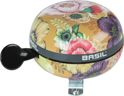 Produktbild von Basil Ding-Dong Glocke 'Bloom Field', Ø 80 mm, SB-Karte, honey yellow