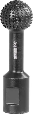 Produktbild von Raspel Strend Pro RSP41, für Holz, 30 mm, für Winkelschleifer, kugelförmig, schwarz