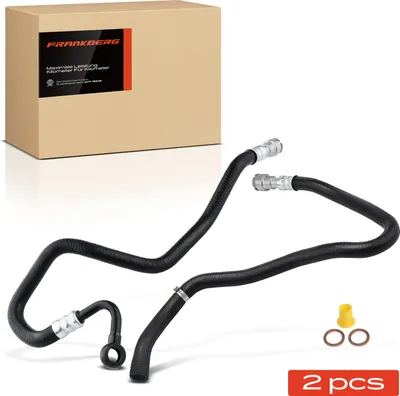 Immagine prodotto di Frankberg 2x tubo serbatoio di espansione per BMW Serie 1 E81 E82 E87 E88 Serie 3 E90 E93 2.5L 3.0L