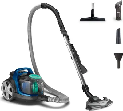 Productafbeelding van Philips 5000-serie FC9550/09, 900 W, Cilindervormig, Stofzuiger (droog), Zonder zak, 1,5 liter, HEPA-filter