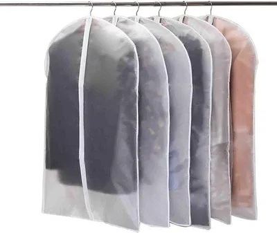Produktbild von Famanu Kleidungstaschen 6 Stück - 60x100 cm - Feuchtigkeitsbeständig