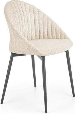 Obrázek produktu pro Halmar Jídelní židle K357 - béžová/černá