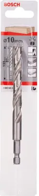 Obrázek produktu pro Kroucený vrták do dřeva se šestihrannou stopkou 1/4 palce, 10 x 87 x 133 mm