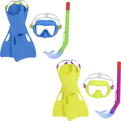 Produktbild von Bestway® Crusader Essential™ Schnorchel-Set ab 3 Jahren (Größe: 24-27), sortiert
