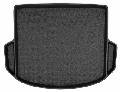 Productafbeelding van Rubberen kofferbakmat voor Hyundai Santa Fe III vanaf 2012 – zwart, op maat